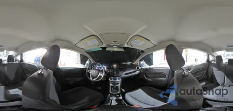 2019 Ford Fiesta Se из США, поврежденный, VIN 3FADP4BJ1KM156404